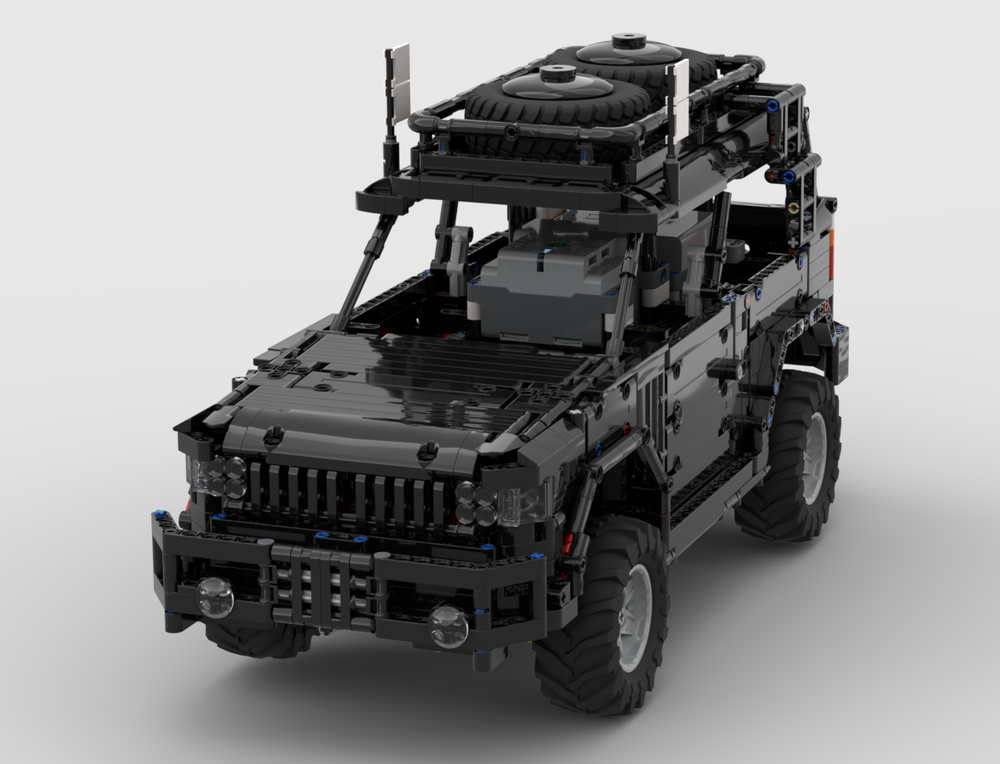 Toyota Land Cruiser 90 – 3-Door Offroad Version