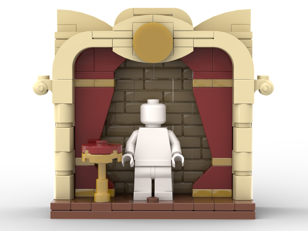 LEGO MOC-214461 Small Proscenium Arch by AntOrman | Rebrickable - Build ...