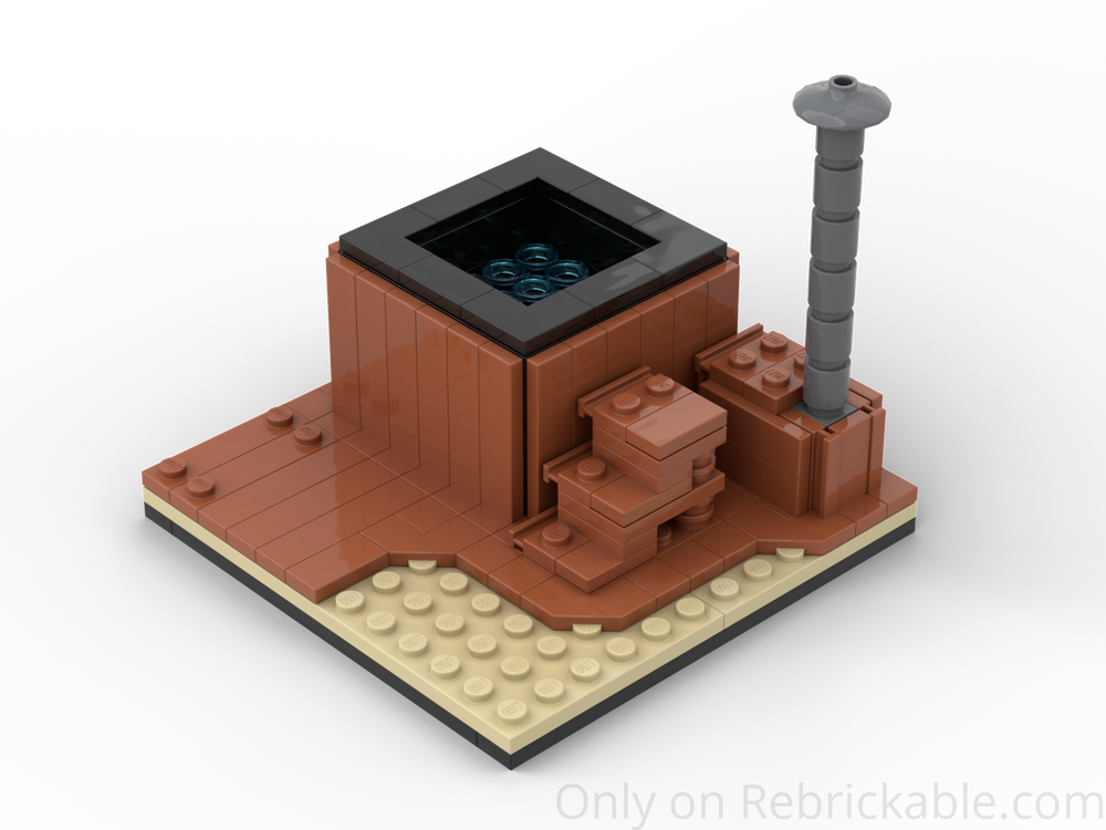 LEGO MOC-214491 Hot Tub-addon for Sauna MOC by Hedu88 | Rebrickable ...