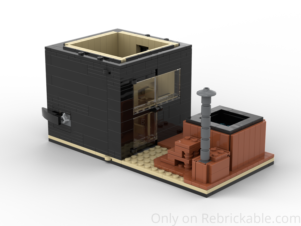 LEGO MOC-214491 Hot Tub-addon for Sauna MOC by Hedu88 | Rebrickable ...