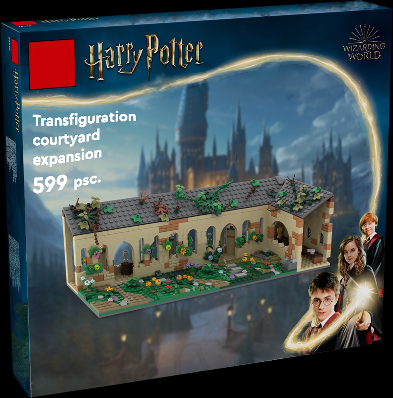 LEGO MOC-214495 Transfiguration courtyard expansion by Polokot ...