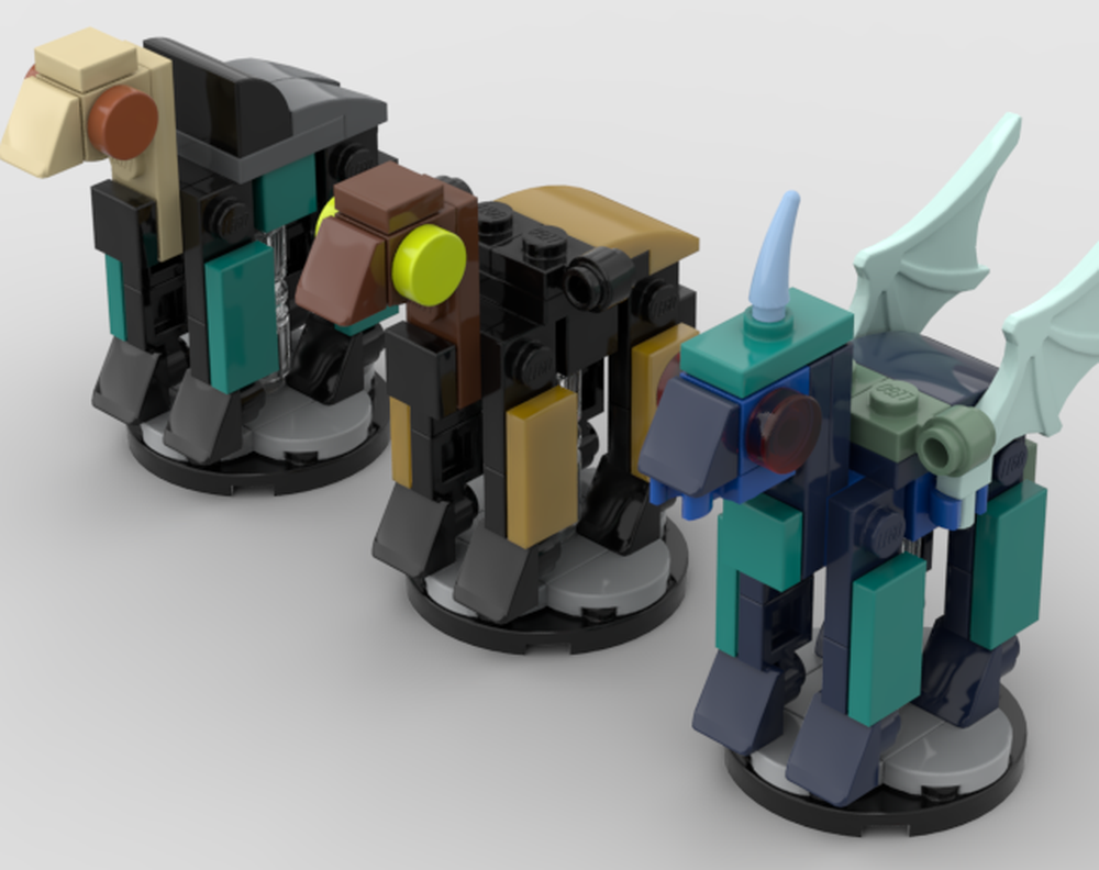 LEGO MOC-214537 Pre-Heresy Primarchs-Traitor, 16th, 17th, & 20th ...