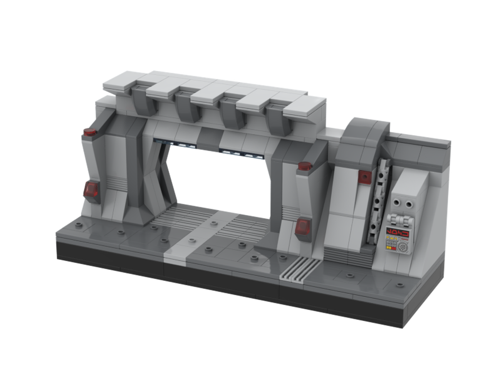 Lucrehulk Battleship Hallway