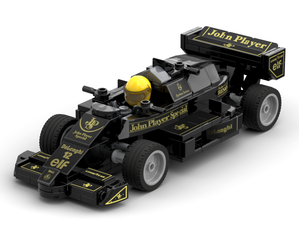 LEGO MOC Lotus F1 98t Ayrton Senna by Bapak lego Rebrickable