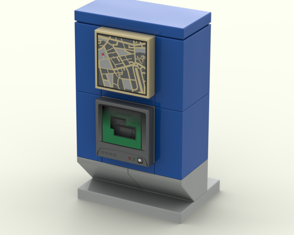 LEGO MOC-214595 Ticket Machine by Bausteinbörse | Rebrickable - Build ...