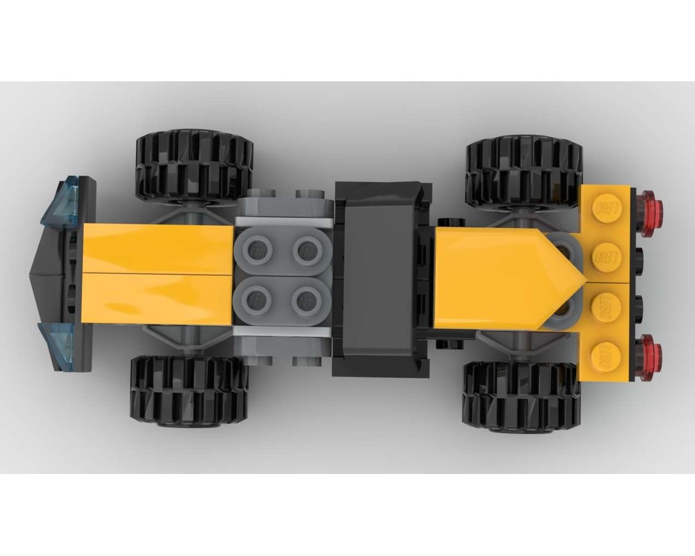 LEGO MOC-214618 30691 Classic Hot Rod by BrickIntelligence ...