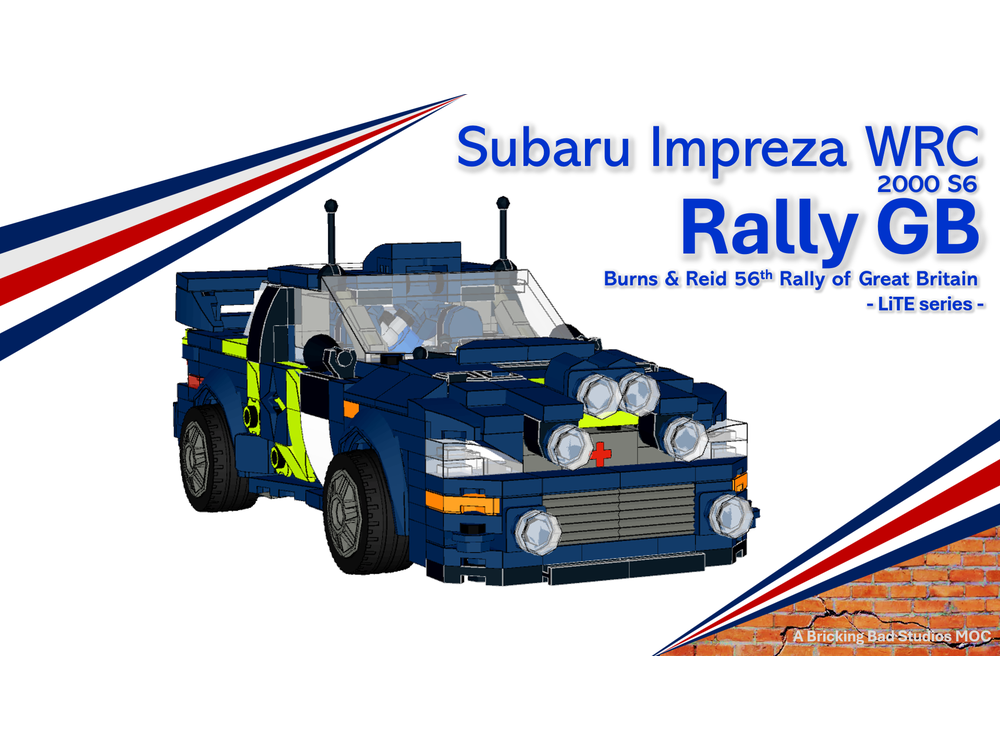 LEGO MOC-214622 Subaru Impreza'00 RAC Rally / Burns' Impreza S6 W25SRT ...