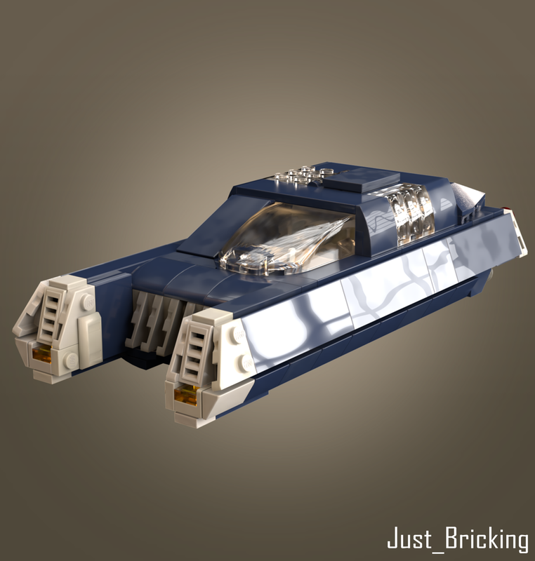 LEGO MOC Mon Mothma's Limospeeder by just_bricking Rebrickable