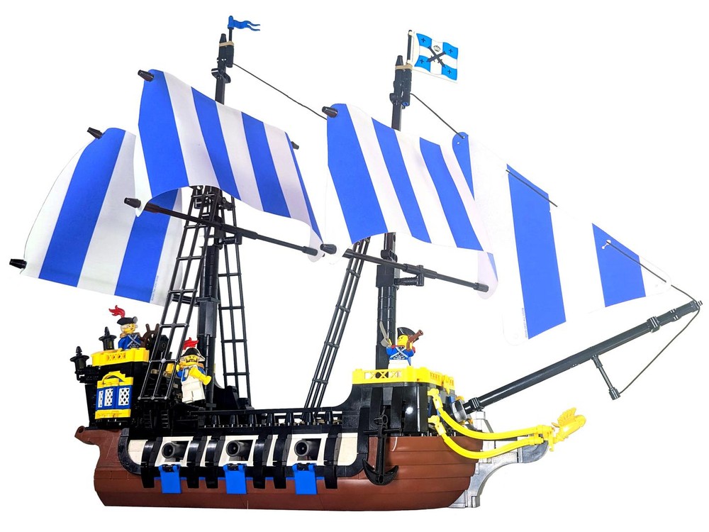 LEGO MOC-214655 Caribbean Clipper 2025 by TomSkippy | Rebrickable