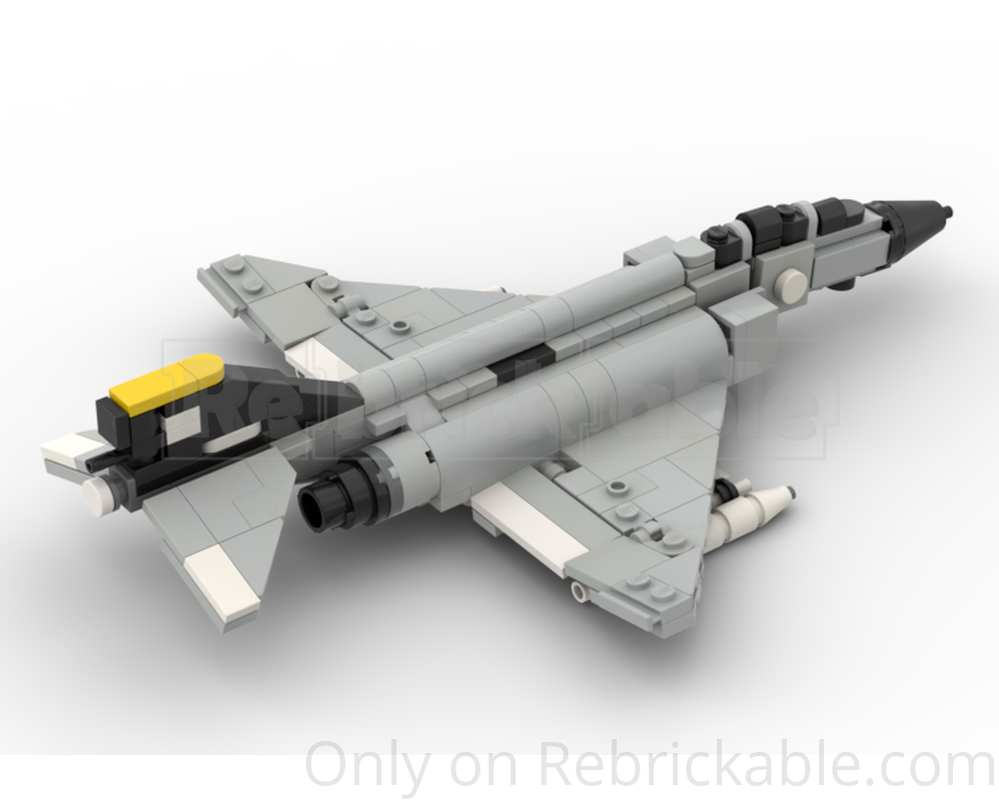 LEGO MOC-214686 F-4J Phantom US Navy by BasicBuilder23 | Rebrickable ...