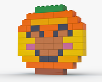 10698 Orange smile
