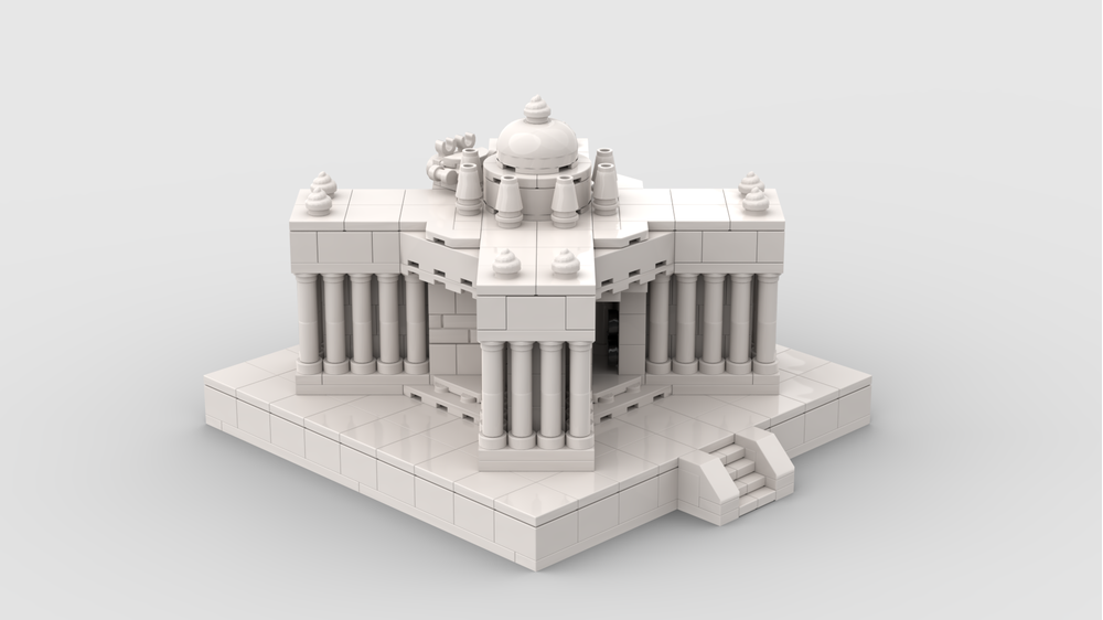 LEGO MOC-214710 Cancer Temple - Saint Seiya by Dome Bricks ...