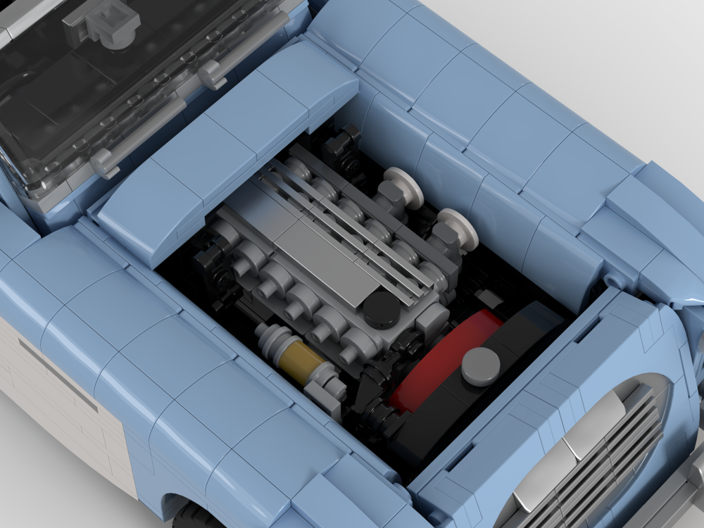 LEGO MOC-214727 Austin Healey 3000 Mk1 (blb over white) by Linse ...
