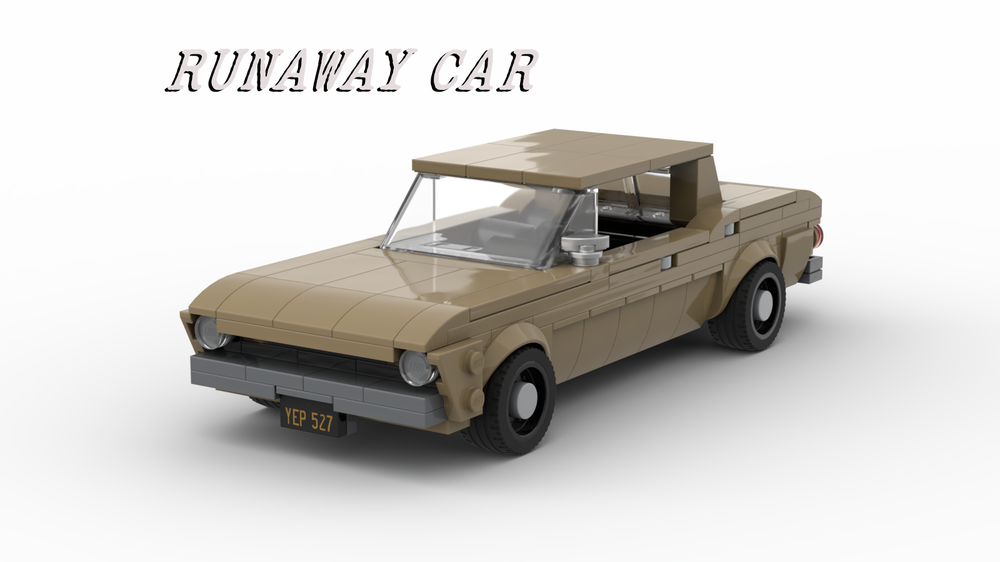 LEGO MOC-214746 1974 Ford Maverick 'Runaway Car' by BRSBricks