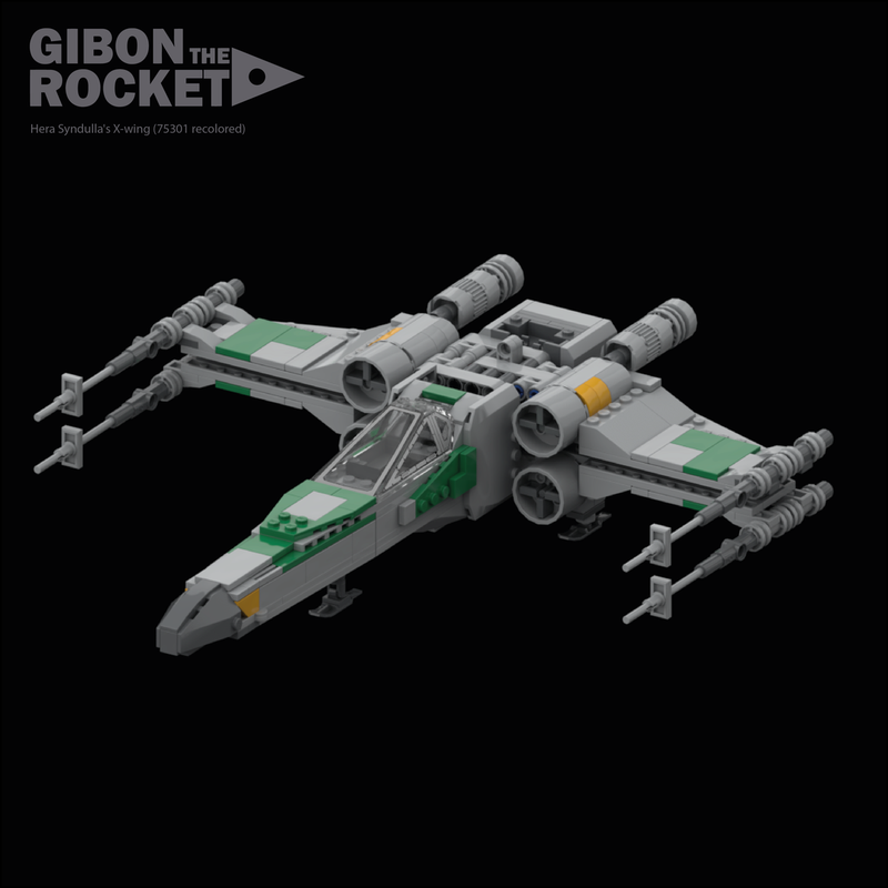 Hera's XWing (75301 recolored) (commision)