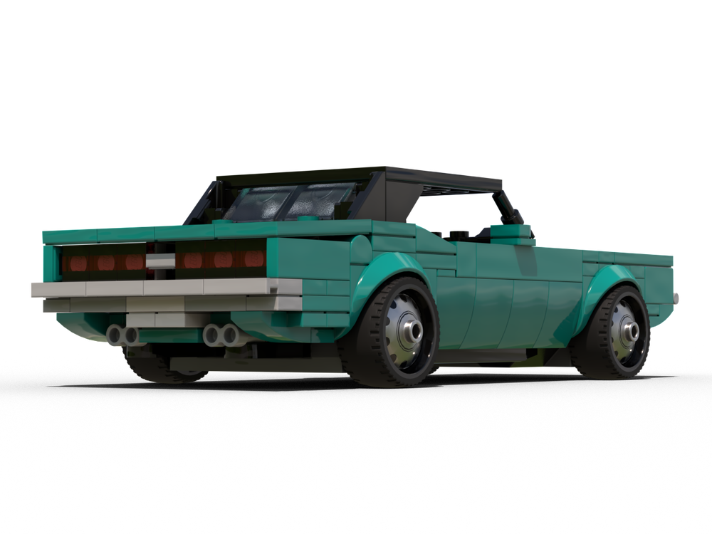LEGO MOC-214800 1970 Dodge Challenger by DudPR | Rebrickable