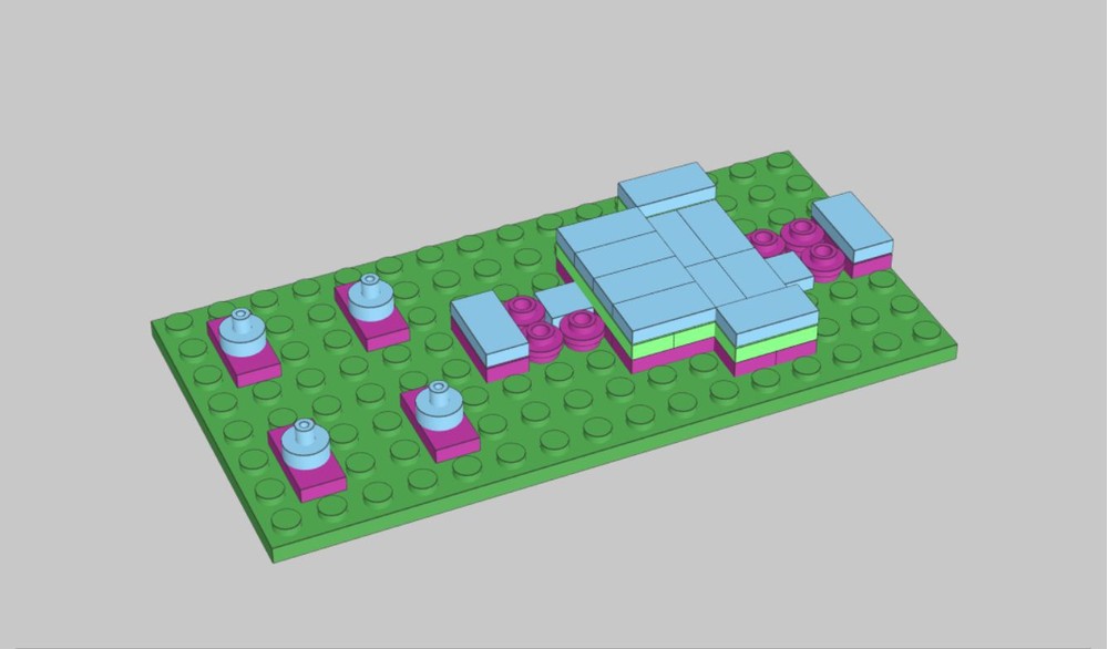 LEGO MOC-214840 Frame Rack for MOC-214173 by TurboRatRods | Rebrickable ...