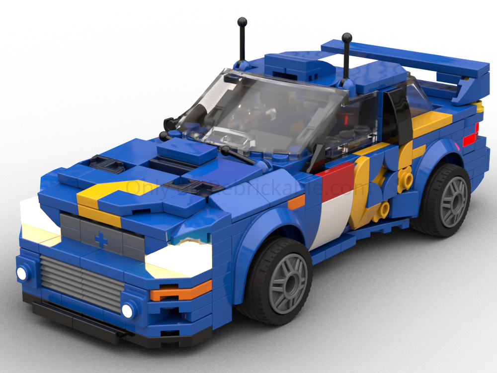 LEGO MOC-214878 Subaru Impreza'00 PORTUGAL Rally / Burns' Impreza S6 ...