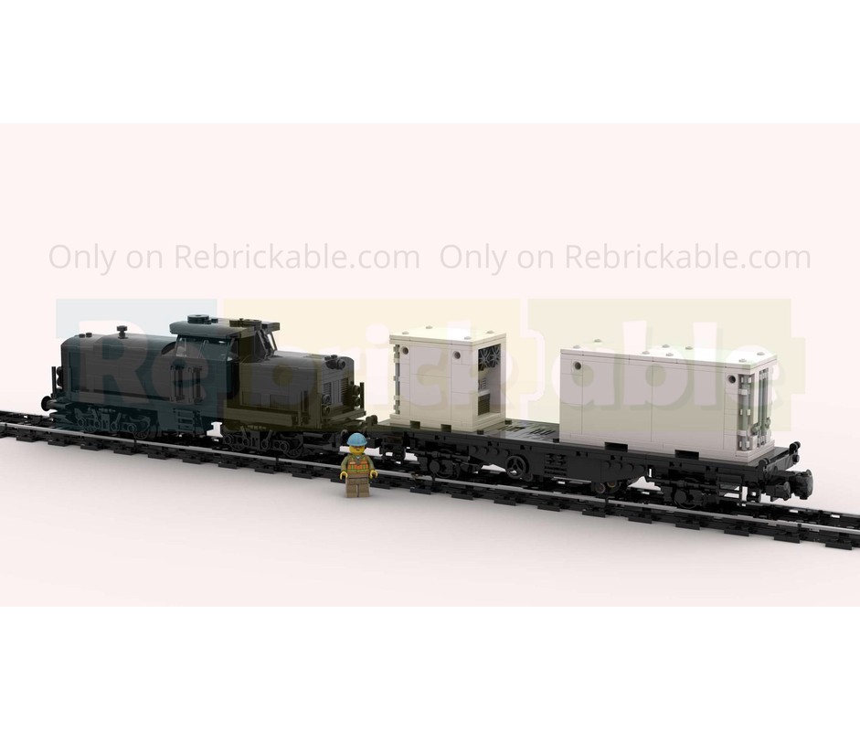 LEGO MOC-214996 10Ft/20Ft/30Ft/40Ft ISO Refrigerated Container Set by ...