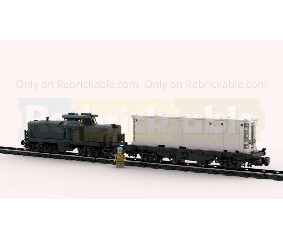 LEGO MOC-214996 10Ft/20Ft/30Ft/40Ft ISO Refrigerated Container Set by ...