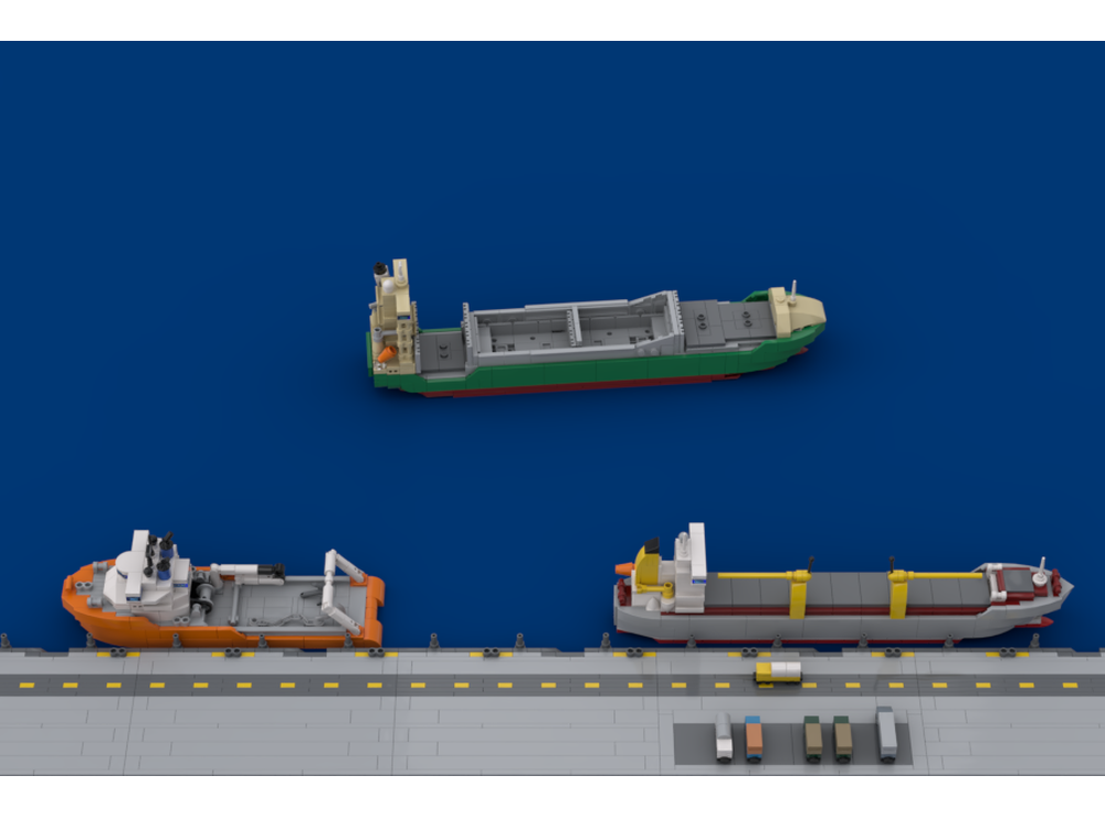 LEGO MOC Small Modular Piers - Basic Set - CSM011 by Captain.Studless ...