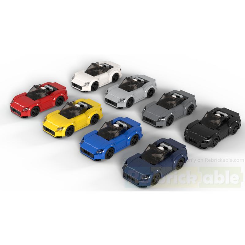 LEGO MOC-215038 Mazda MX-5 Miata ND by MinifigGarage | Rebrickable