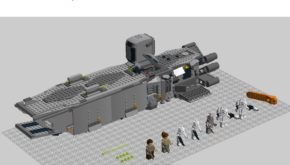 lego star wars first order transport