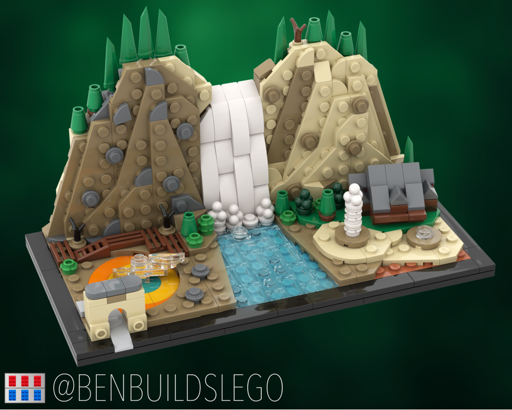 LEGO MOC-215055 Yellowstone National Park Diorama by benbuildslego ...