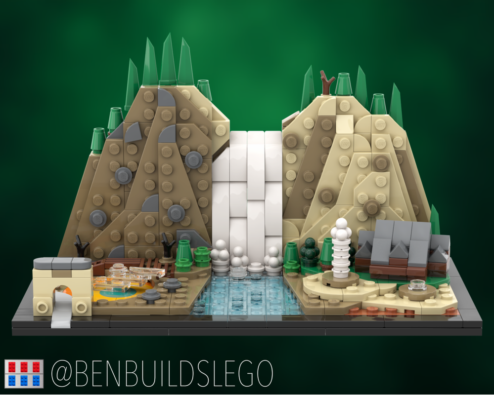LEGO MOC-215055 Yellowstone National Park Diorama by benbuildslego ...