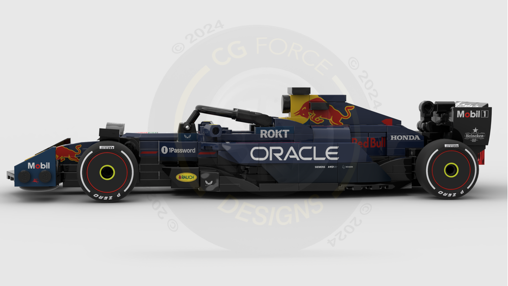 LEGO MOC-215082 F1 Redbull RB21 by CGForceDesigns | Rebrickable - Build ...
