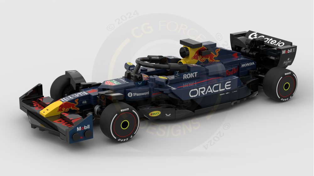 LEGO MOC-215082 F1 Redbull RB21 by CGForceDesigns | Rebrickable - Build ...