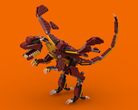 mega dragon 2.0 4 to 1 31073 + extra piecies