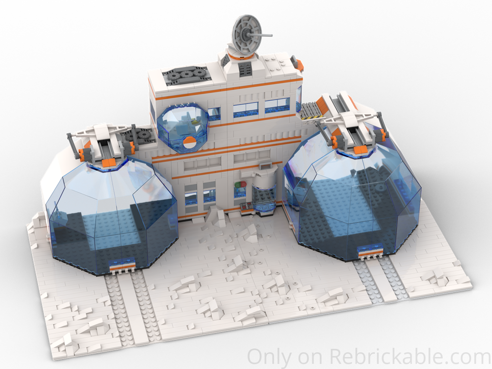 LEGO MOC Space Base Andromeda by Hedu88 | Rebrickable - Build with LEGO