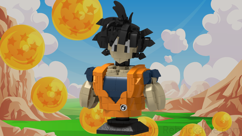 Son Goku Head Stand
