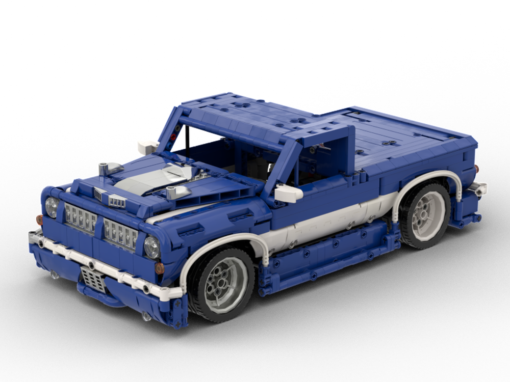LEGO MOC Pickup RC by zed313 | Rebrickable - Build with LEGO