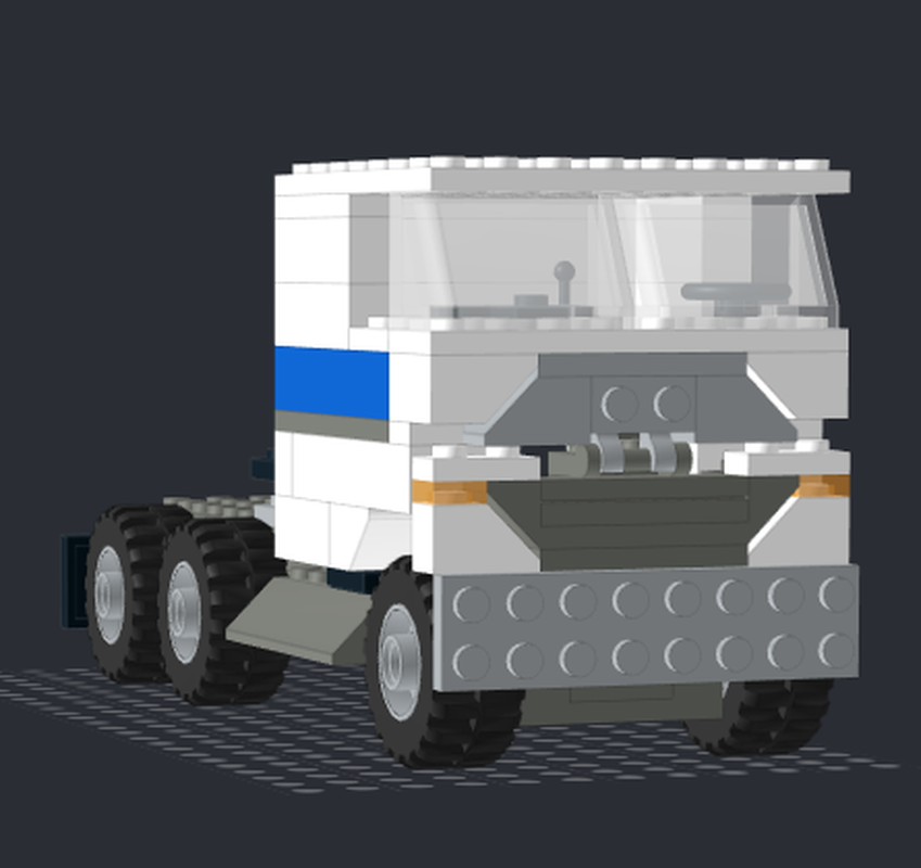 LEGO MOC 1983 Ford CL9000 (FSC Trucking) (yt) by ACY Productions ...