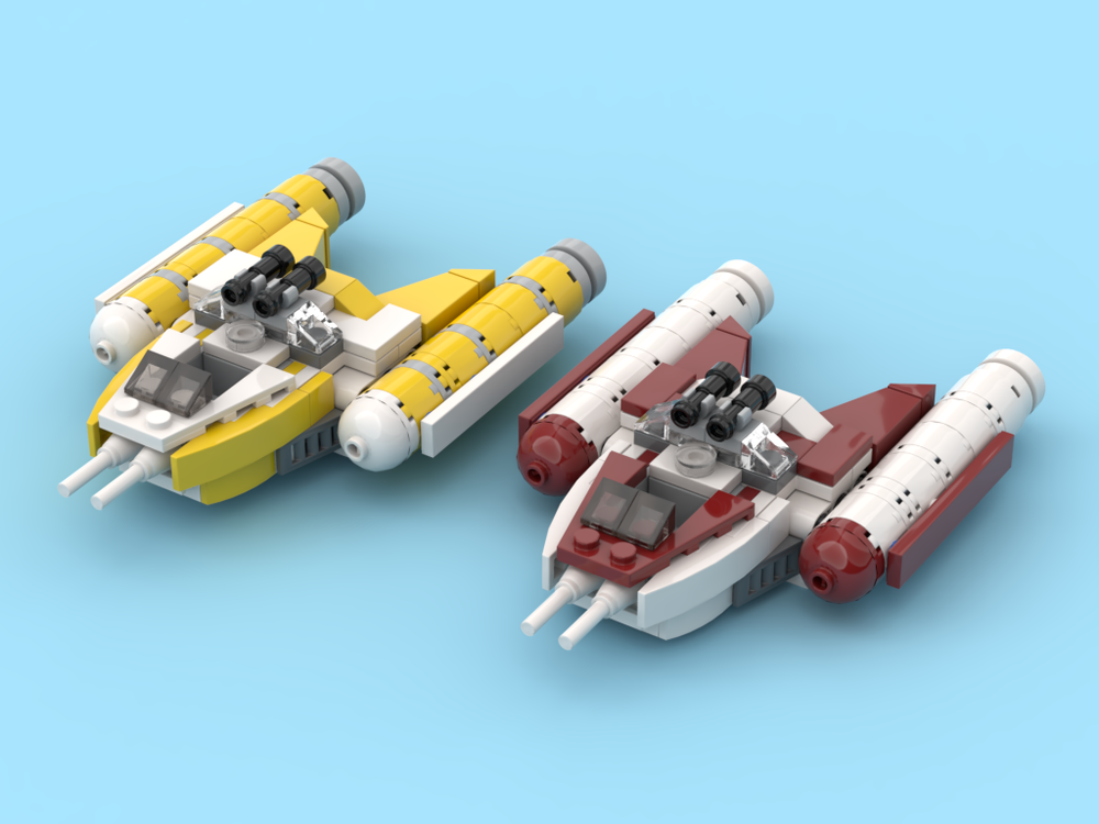 LEGO MOC Microfighter - BTL-B Assault Starfighter/bomber By ...