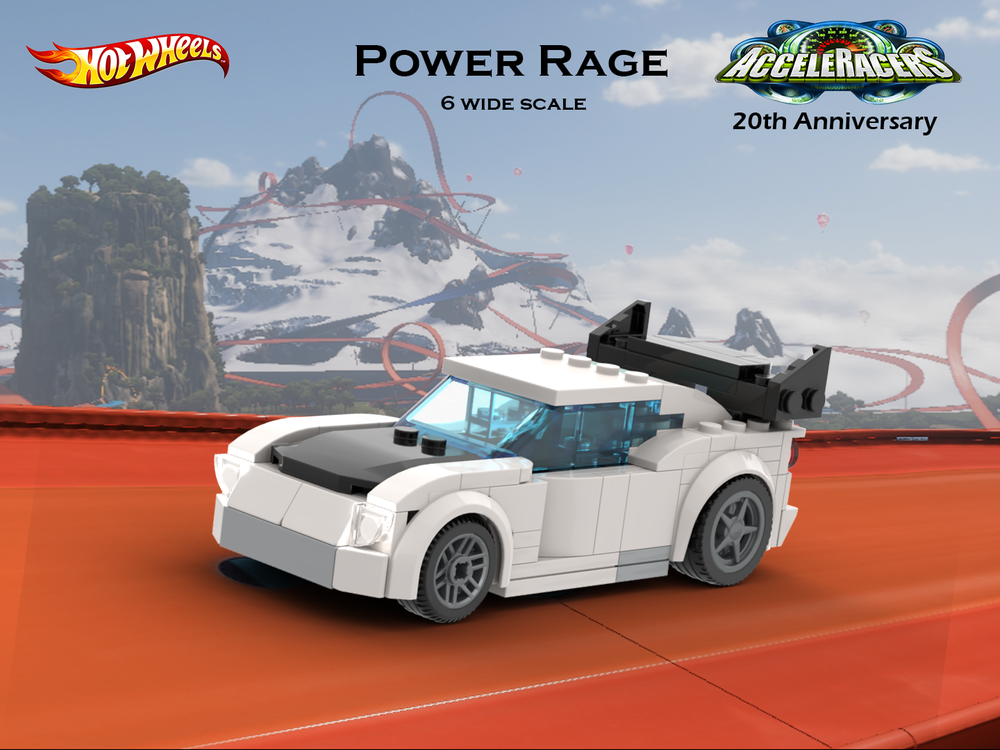 LEGO MOC Power Rage 6 wide - Hot Wheels Acceleracers by SpartacusPrime1 ...