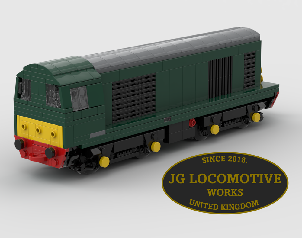 LEGO MOC BR Class 20 by JG Locomotive Works Rebrickable Build