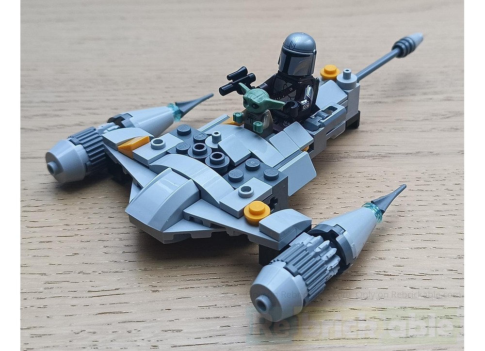 LEGO MOC Mandalorian N1 starfighter microfighter by Ewok | Rebrickable ...