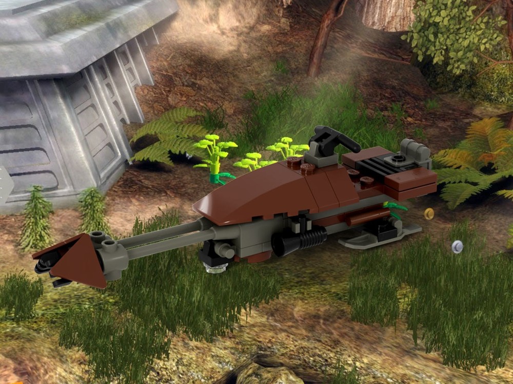 LEGO MOC-215405 TCS 74-Z speederbike by draugmot | Rebrickable - Build ...