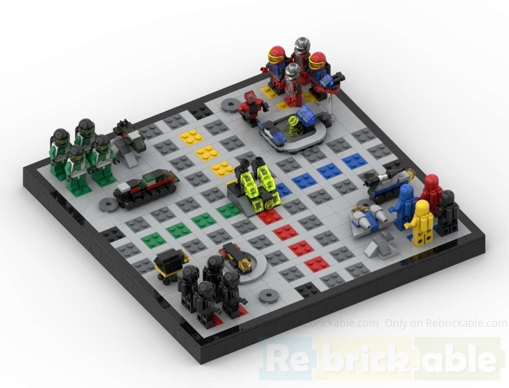 LEGO MOC-215446 Game - Man, Don't Get Angry - 