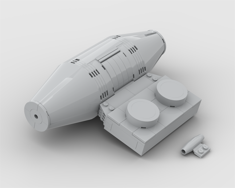 LEGO MOC-215478 Upscaled jet engine by Briquoleur | Rebrickable - Build ...
