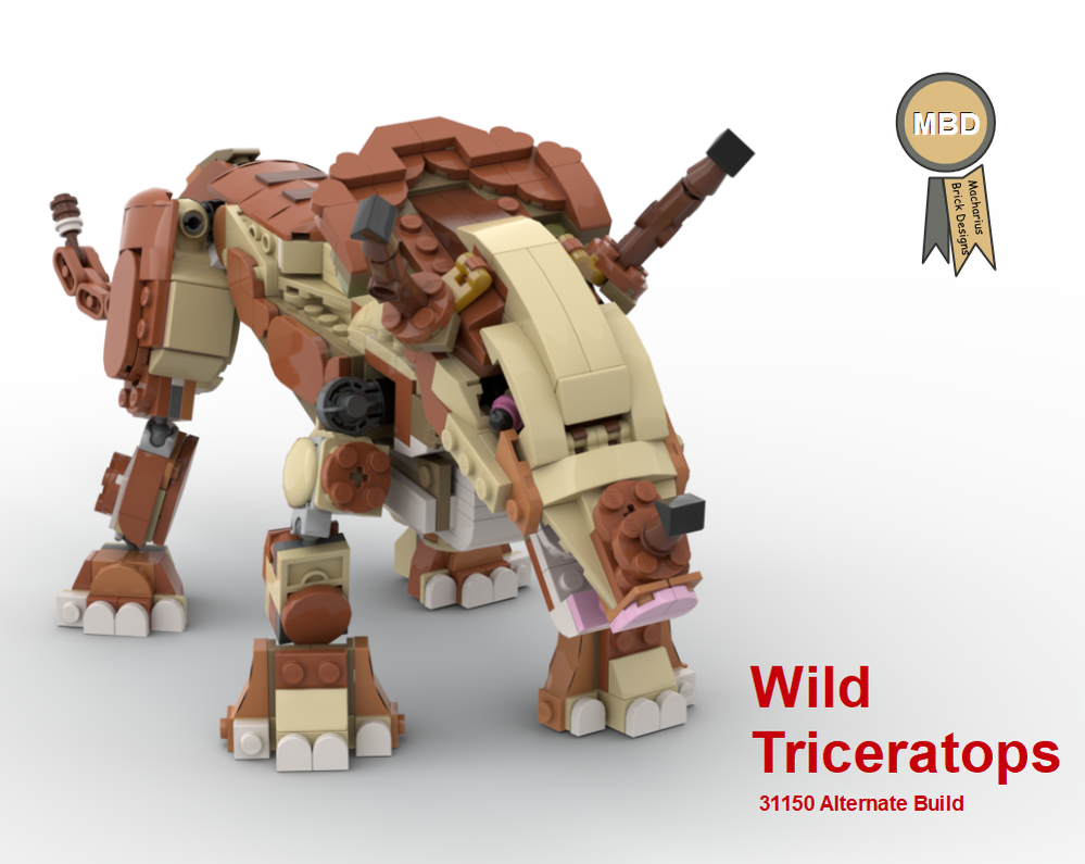 Wild Triceratops, 31150 Alternate Build