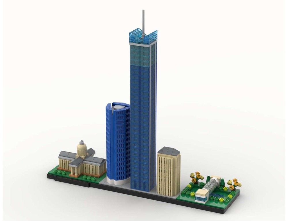 LEGO MOC-215523 Oklahoma City Skyline by GreatToBeGary | Rebrickable ...