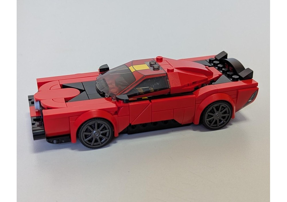 LEGO MOC 76914 Muscle car by Kirvet | Rebrickable - Build with LEGO