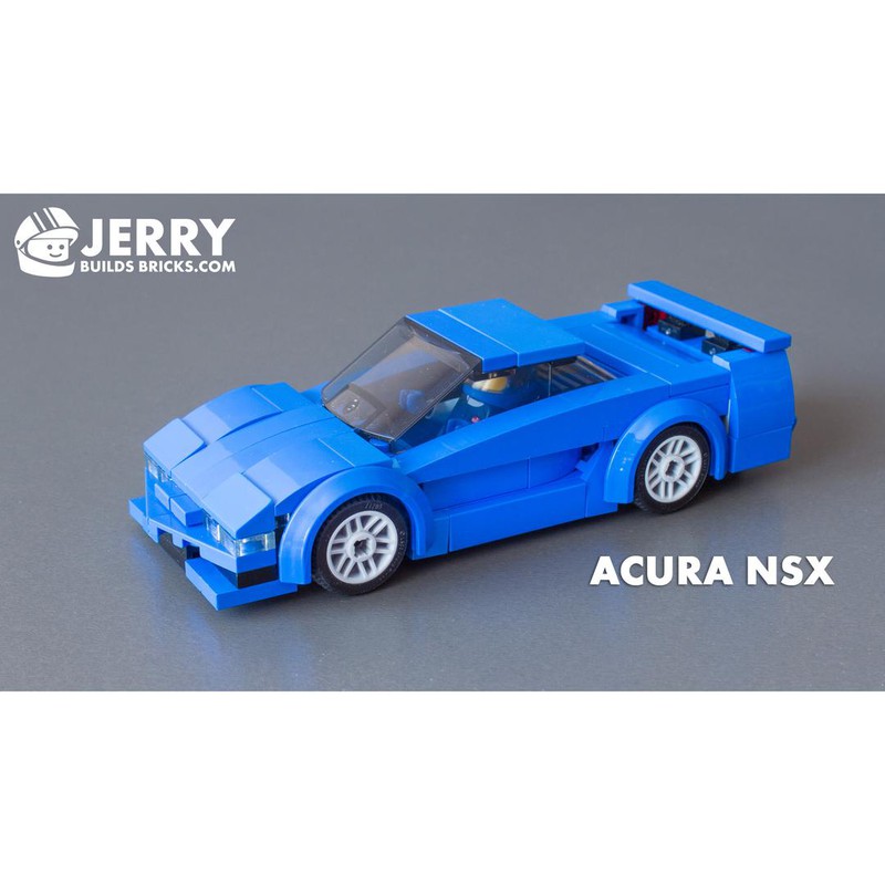 LEGO MOC Acura NSX by jerrybuildsbricks | Rebrickable - Build with