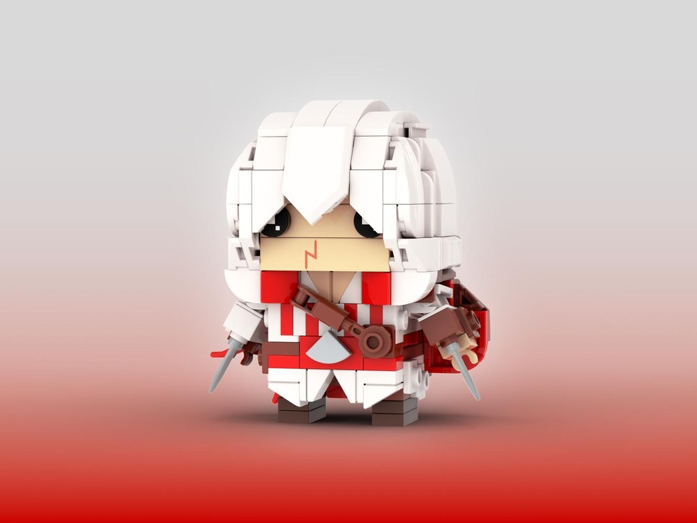 Ezio Auditore da Firenze Brickheadz LEGO MOC – Assassin’s Creed II