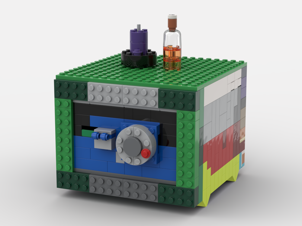 LEGO MOC-215636 10698 - Working Combination Safe by ChiLegGodt