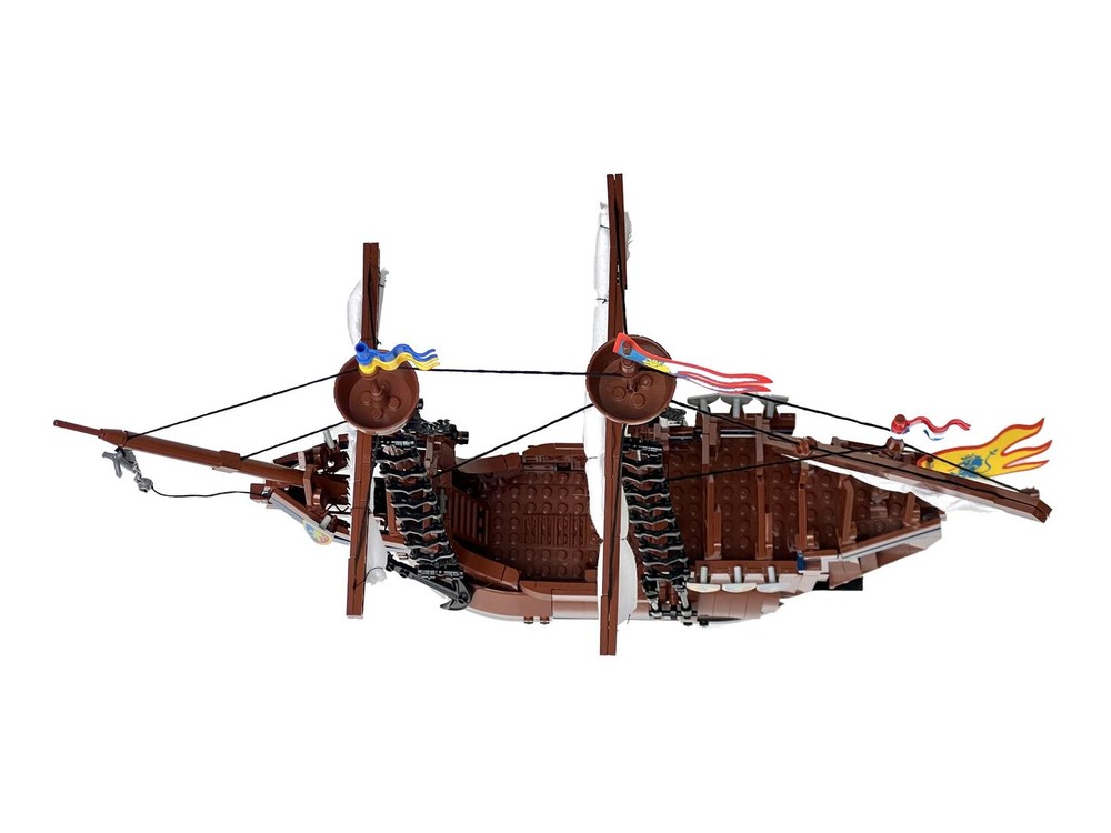 LEGO MOC Medieval Carrack - Including Modular Hull by ...